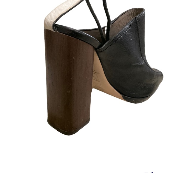 Reed Krakoff Chunky Heel Open Toe Sandal Size 6.5 - Picture 6 of 8